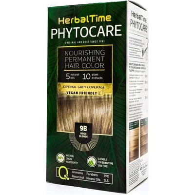 Herbal Time Phytocare Боя за коса, 9B Бежово рус