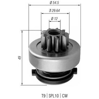 MAGNETI MARELLI Pastorek, startér 940113020354