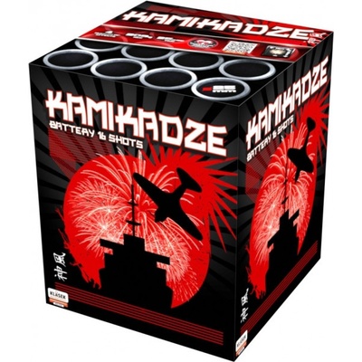 Kompaktní ohňostroj Kamikadze 16 ran 25 mm