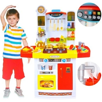 Kinderplay kuchyňka s dřezem žlutá