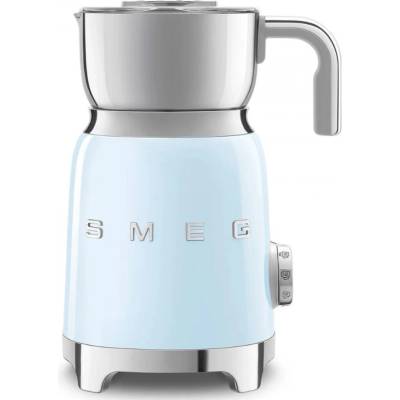 Smeg Уред за разпенване на мляко Smeg MFF11PBEU, 500 W, 600 мл, 8 програми, Подвижна кана, Автоматично изключване, Пастелно Синьо (MFF11PBEU)