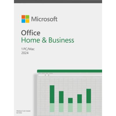 Програмен продукт, Microsoft Office Home and Business 2024 English EuroZone 1 License Medialess (EP2-06631)