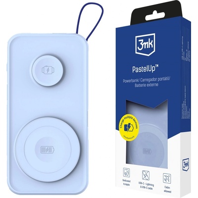 3mk PastelUp 10000 mAh modrá