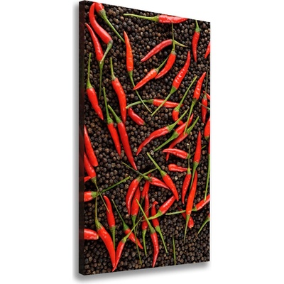 Vertikálny foto obraz na plátne Chilli papričky 50x100 cm