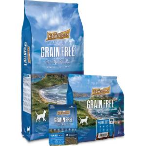 Petnutrition Беззърнени гранули за котки Princess Grain Free - Feline Diet 0, 350кг/2кг - petvitaminhouse - 30,22 лв