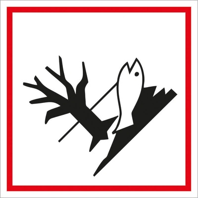 Walteco Symbol GHS 09 – NEBEZPEČÍ 100x100mm, samolepka Množství: 1 ks , 20139