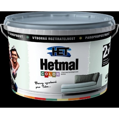 HET Hetmal COLOR 4 kg LUKÁŚ - zelená