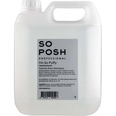 SO POSH objemový šampon 4l