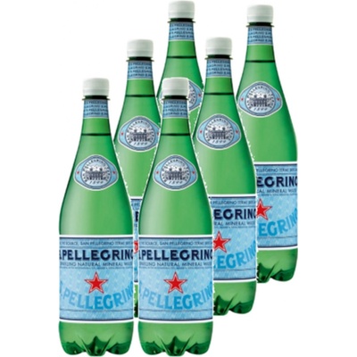 San Pellegrino perlivá minerální voda PET 6 x 1000 ml – Zboží Dáma