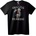 NOONEBRAND Тениска Адикт към Руси с Черепи - 7XL, White