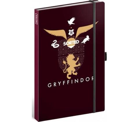 Notes Harry Potter Gryffindor linkovaný