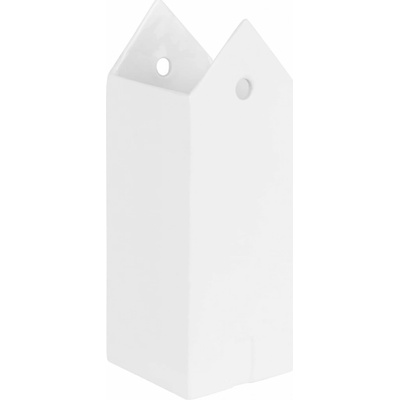 räder Porcelánová váza Tower, bílá barva, porcelán
