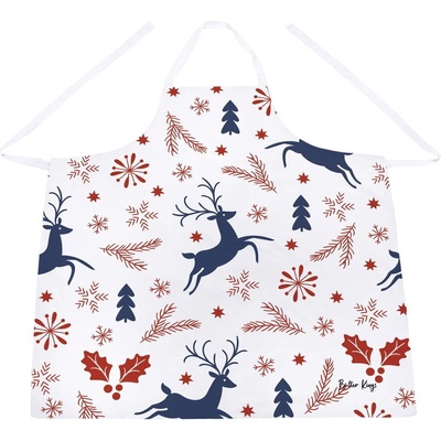 Butter Kings Коледна памучна престилка Christmas Symbols - Butter Kings (CHDD19_apron)