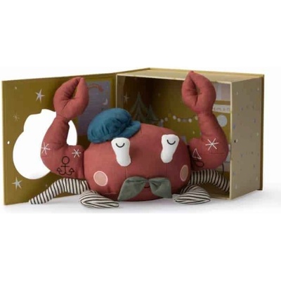 PICCA LOULOU Krab Claude Christopher v darčekovej krabičke