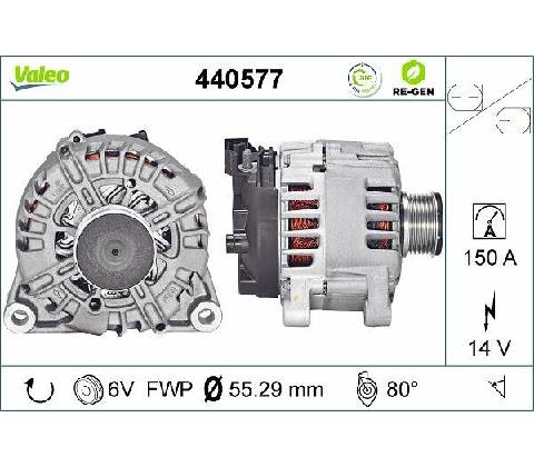 Alternátor VALEO 440577