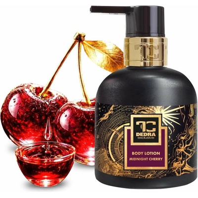 MIDNIGHT CHERRY | zvláčňující tělové mléko s mandlovým olejem | 320 ml
