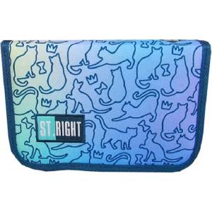 ST.RIGHT Несесер St. Right Ombre Cats - С 1 цип и 2 крила (TO-PBW-4717-XXX-STRI-ST)