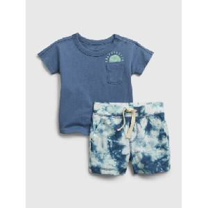 GAP Бебешки комплект outfit GAP GAP | Sin | Момчешки | 50-62