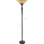 Endon Lighting 64042 - Подова лампа Tiffany DARK STAR 1xE27/60W/230V диаметър 42 см (EN0106)