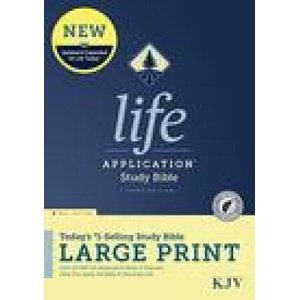 KJV Life Application Study Bible, Third Edition, Large Print (Red Letter, Hardcover, Indexed) | Tyndale (2021)