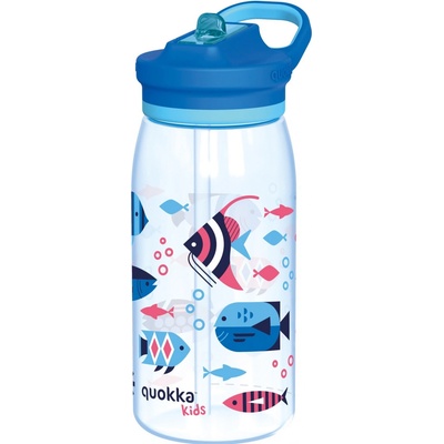 Quokka Plastová láhev s pítkem Glow Kids Sea Life 580 ml