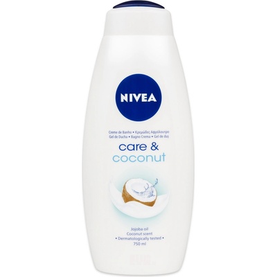 Nivea Care & Coconut sprchový gel 750 ml