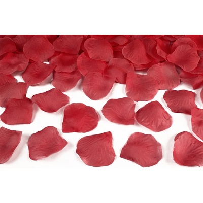 PartyDeco Червени листенца от рози 500 бр