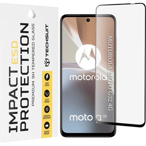 Techsuit Протектор за Motorola Moto G32 - ESD Glass - Черен
