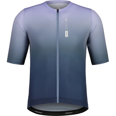 Maloja Мъжка фланелка с къс ръкав за колоездене Maloja MahlamM. Cycling jersey - Dusty Blue - размер XXL (056-4231-0115)