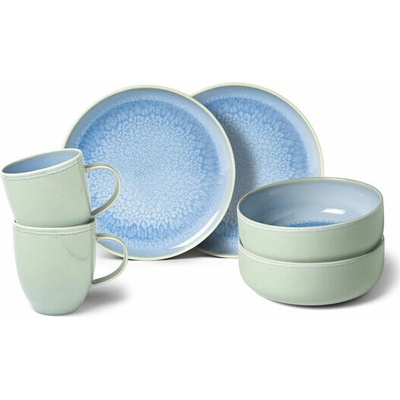 Villeroy & Boch Raňajkový Set pre dvoch Crafted Blueberry 6 ks