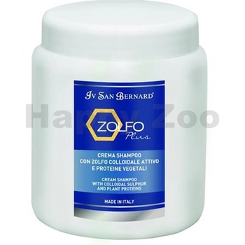 IV San Bernard Krémový ZOLFO PLUS na lupy a parazity 1 L
