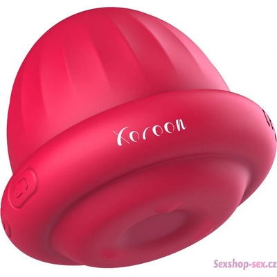 Xocoon Pearl Pulse Duo Stimulator Fuchsia