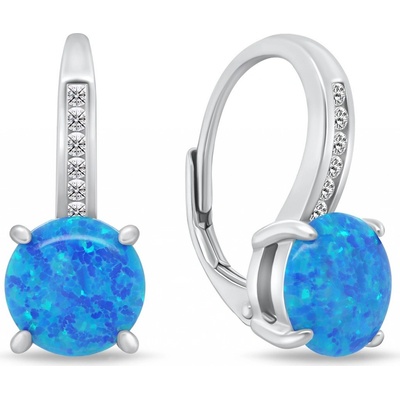 Brilio Silver náušnice EA932WB