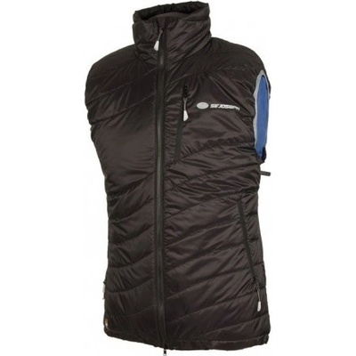 Sir Joseph Heron Vest Man black pánská zimní vesta Alpská vlna