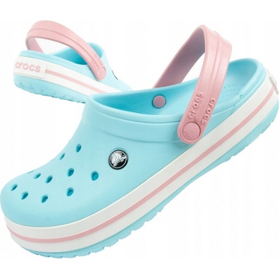 Crocs Crocband Clog K Ice Blue White – Zboží Dáma
