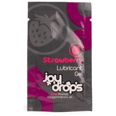 JoyDrops Strawberry Lubricant Gel 5 ml sachet