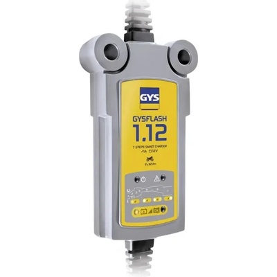 GYS Автоматично акумулаторно зарядно устройство gys gysflash 1.12a (029361)