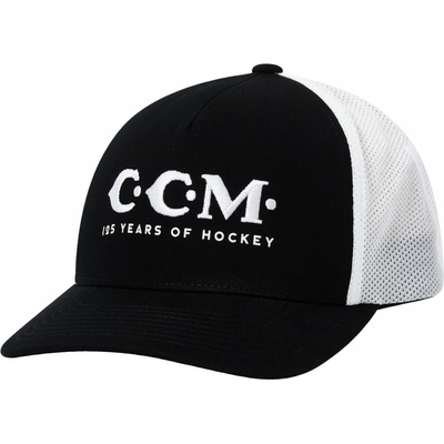 CCM 125 Anniversary Mesh Trucker Black Senior