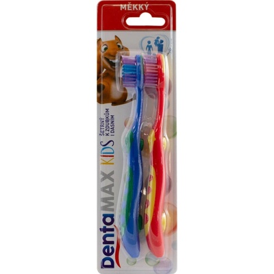 DentaMax Kids Dětský zubní kartáček Měkký 2 ks