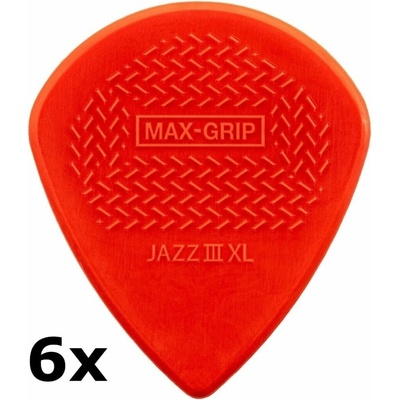 Dunlop 581PXLN Max Grip Jazz III XL Nylon 1.38 Player Pack Trsátko