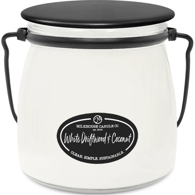 Milkhouse Candle Co. White driftwood & coconut 454 g