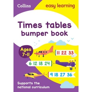 Times Tables Bumper Book Ages 7-11 (ISBN: 9780008151492)