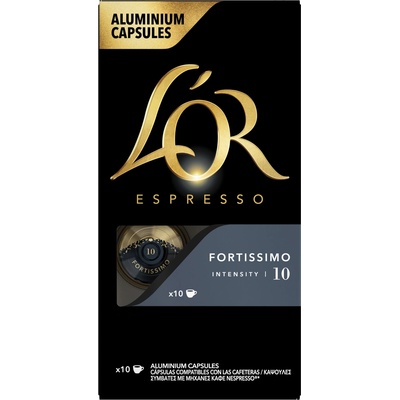 L'OR Fortissimo ALU kapsule do Nespresso 10 ks