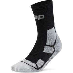 CEP Мъжки туристически чорапи CEP Hiking Mid Cushion Sock Mid Cut Walking socks - Black / Grey - размер V (207-1134-0113)