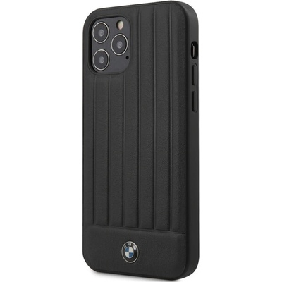 BMW gumené Apple iPhone 12/12 Pro čierne