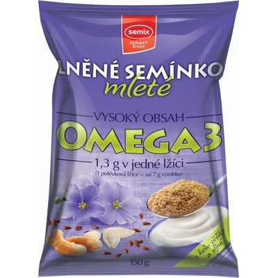 Semix Lněné semínko mleté s kešu oříšky a dýní 150 g