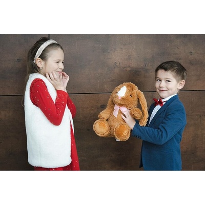 Mac Toys zajíček hnědý 30 cm