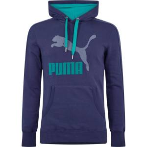 PUMA Мъжки суичър Puma (9) Oh Logo Hoody_Terry Mens - Blue