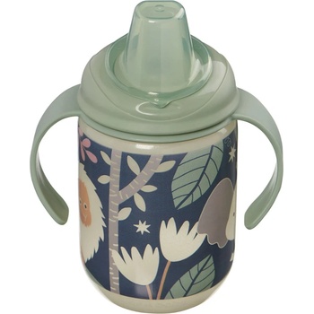 Неразливаща Чаша С Мек Накрайник 350 Мл Светеща В Тъмното Earthsmart Vital Baby