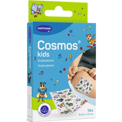 Cosmos kids náplast voděodolná 6 x 10 cm 10 ks
